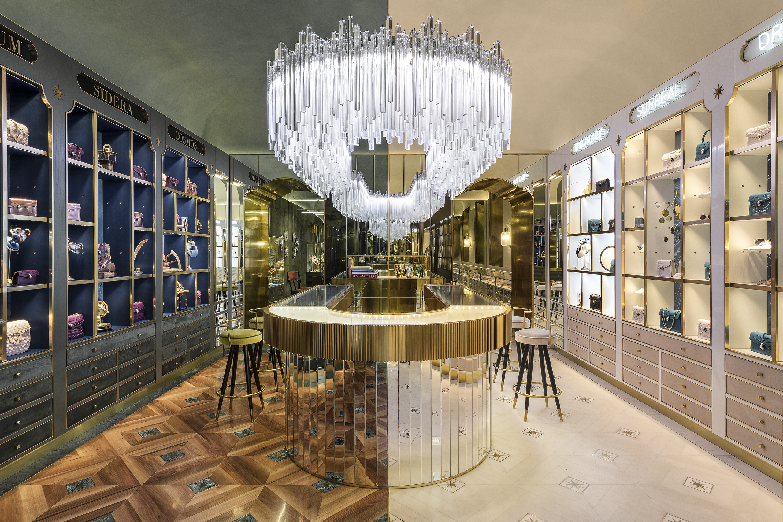 Bulgari Curiosity Rome - Jewelry Retail Lighting - Metis Lighting