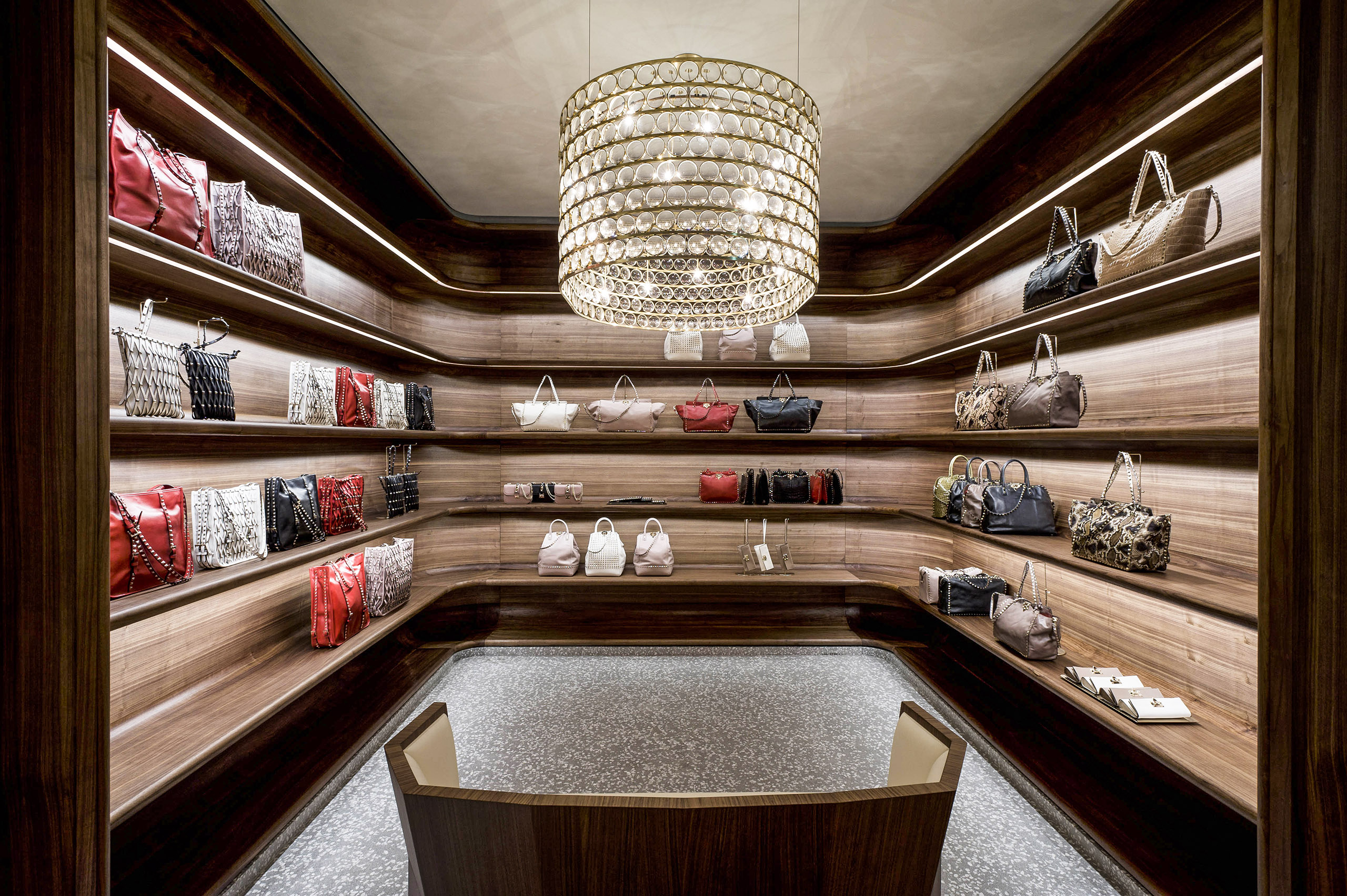 Valentino Milan Flagship Store Retail - Metis Lighting